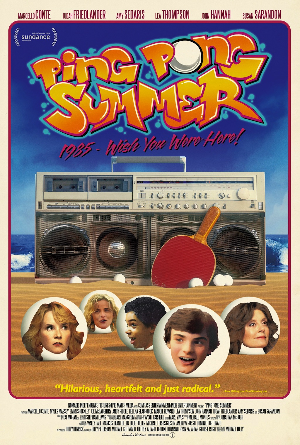 Ping Pong Summer poster