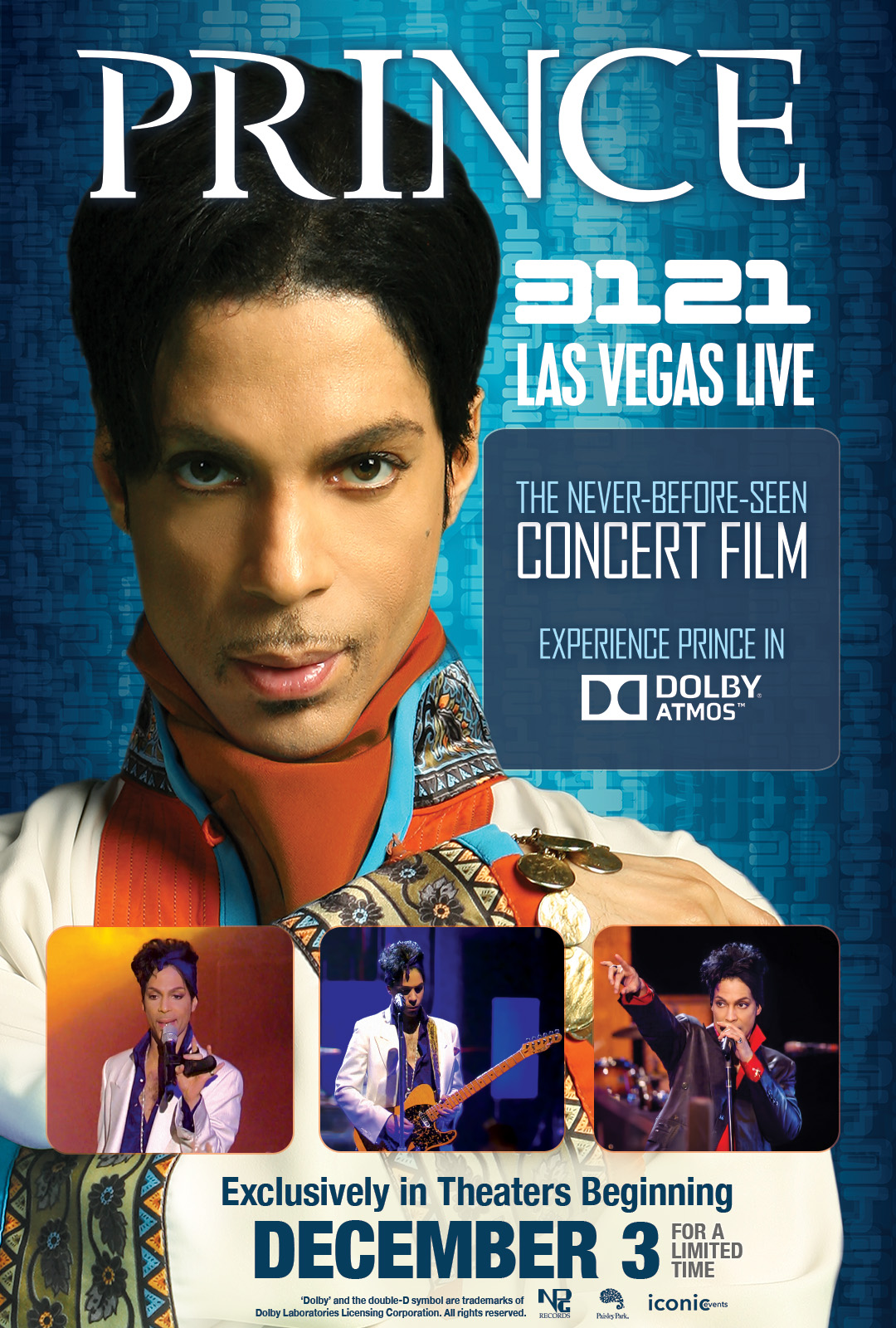 Prince 3121 Las Vegas Live poster