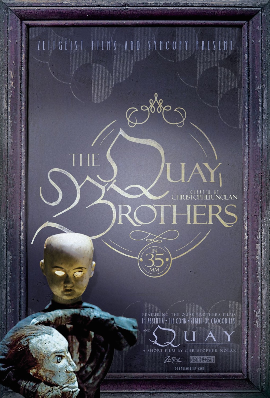 The Quay Brothers in 35MM poster