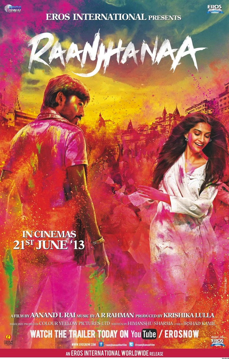Raanjhanaa poster