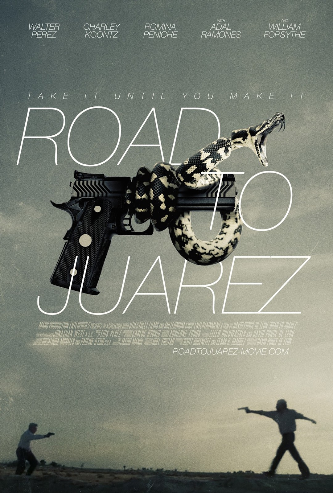 Road to Juarez poster