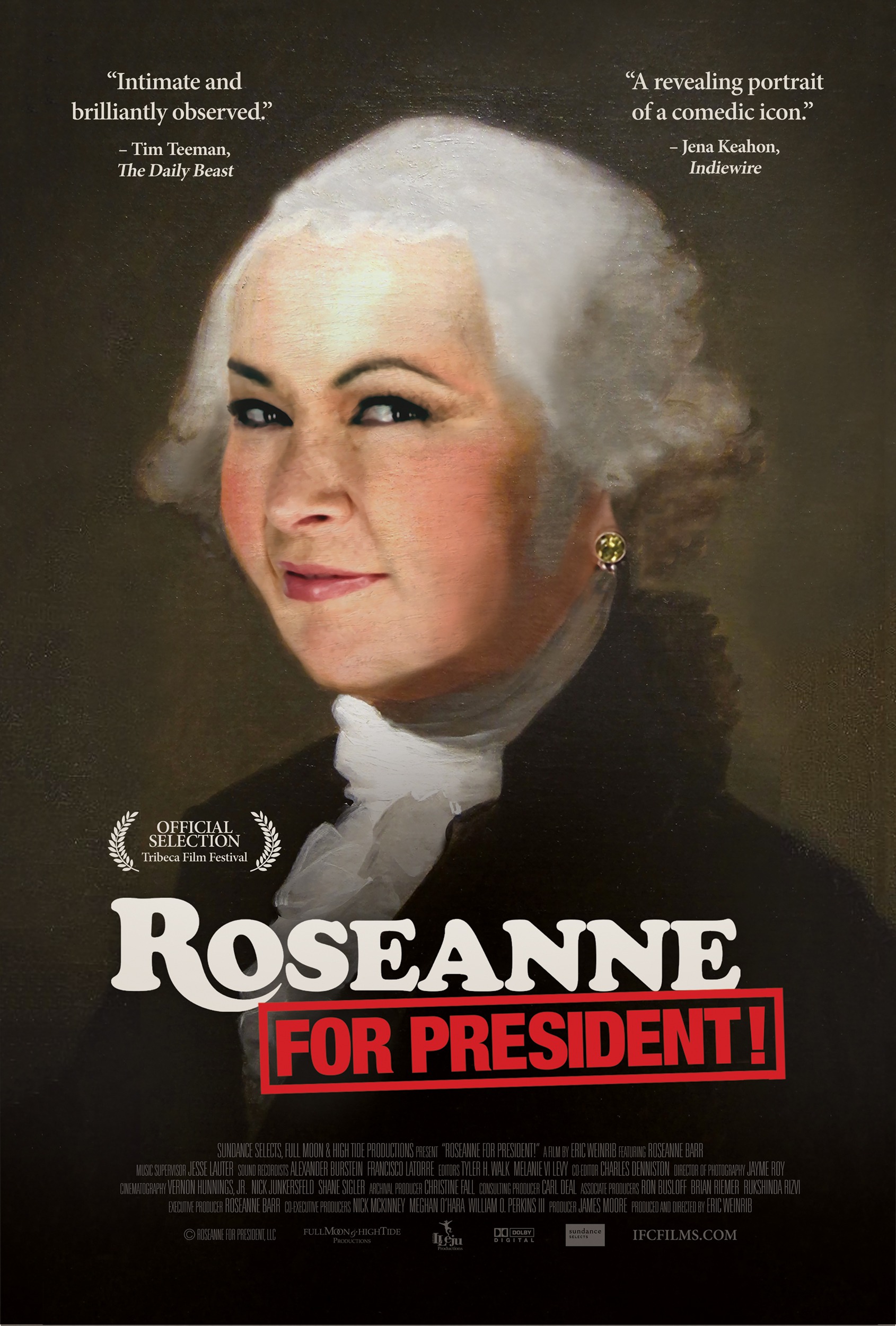 Roseanne for President! poster