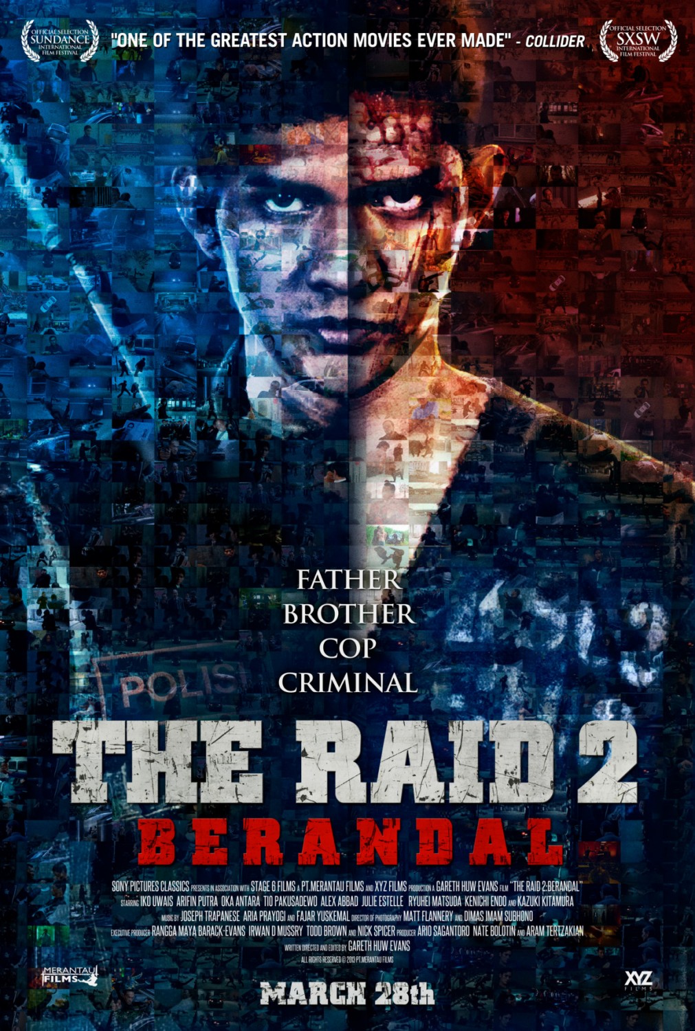 Serbuan maut 2: Berandal poster