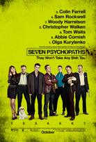 Seven Psychopaths poster