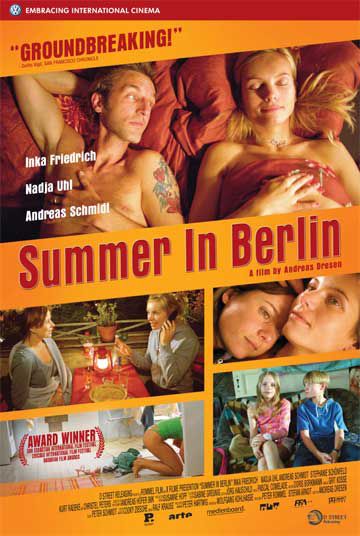 Sommer vorm Balkon poster