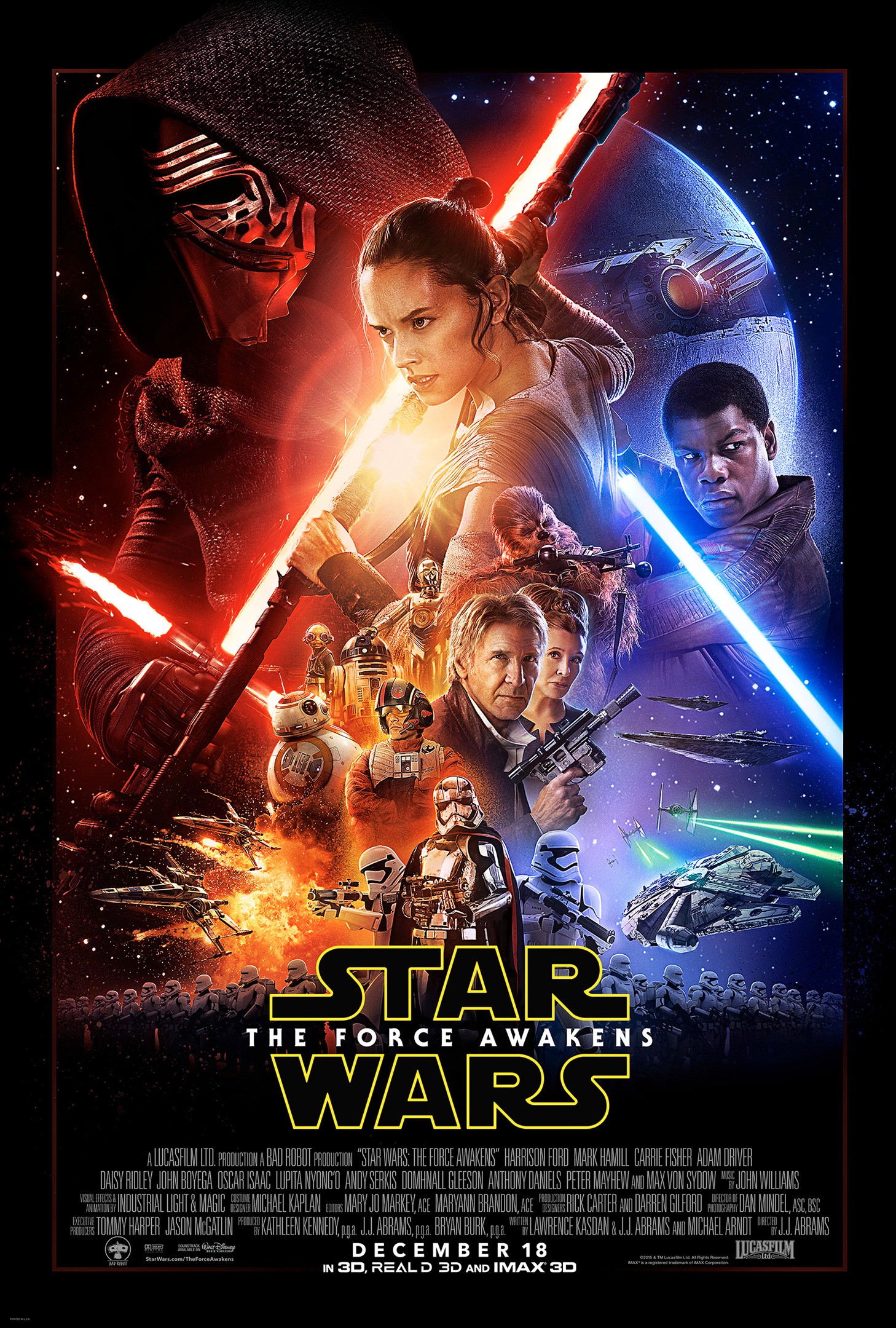 Star Wars Ep. VII: The Force Awakens poster