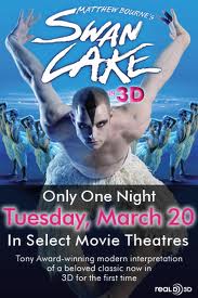 Swan Lake in 3D poster