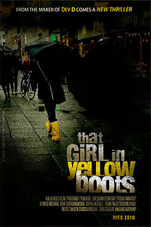 That Girl in the Yellow Boots poster