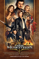 The Three Musketeers 3D poster