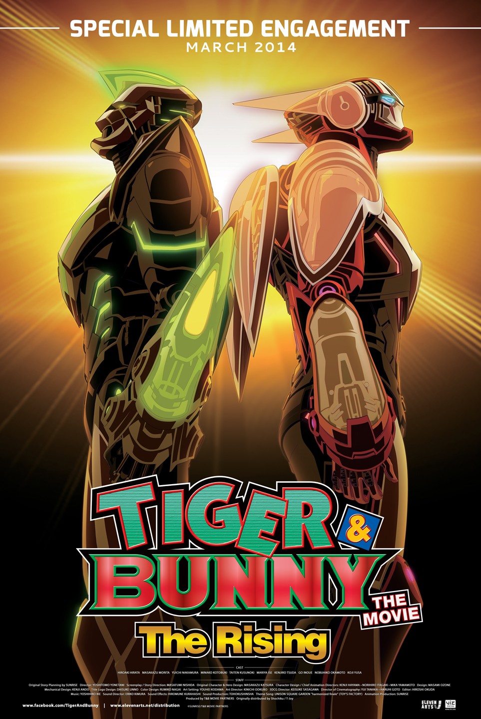 Tiger & Bunny the Movie: The Rising poster