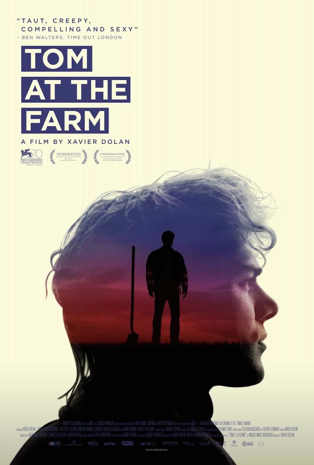 Tom a la ferme poster