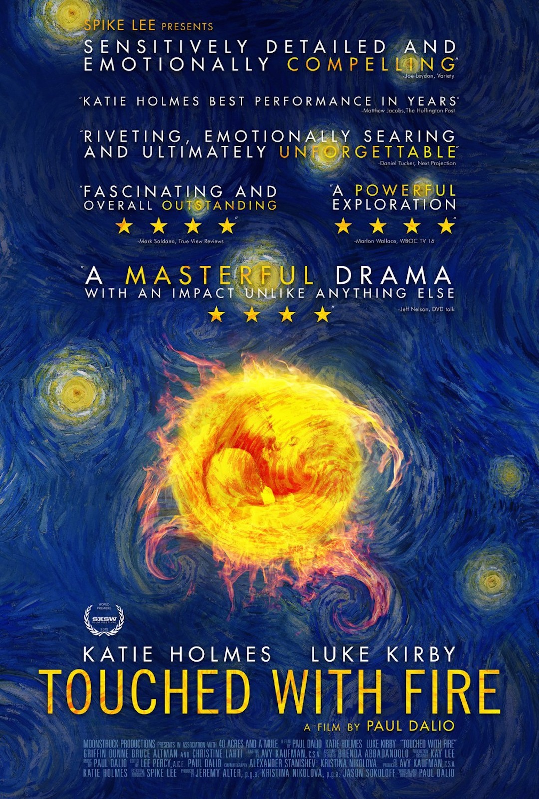 Touched With Fire poster