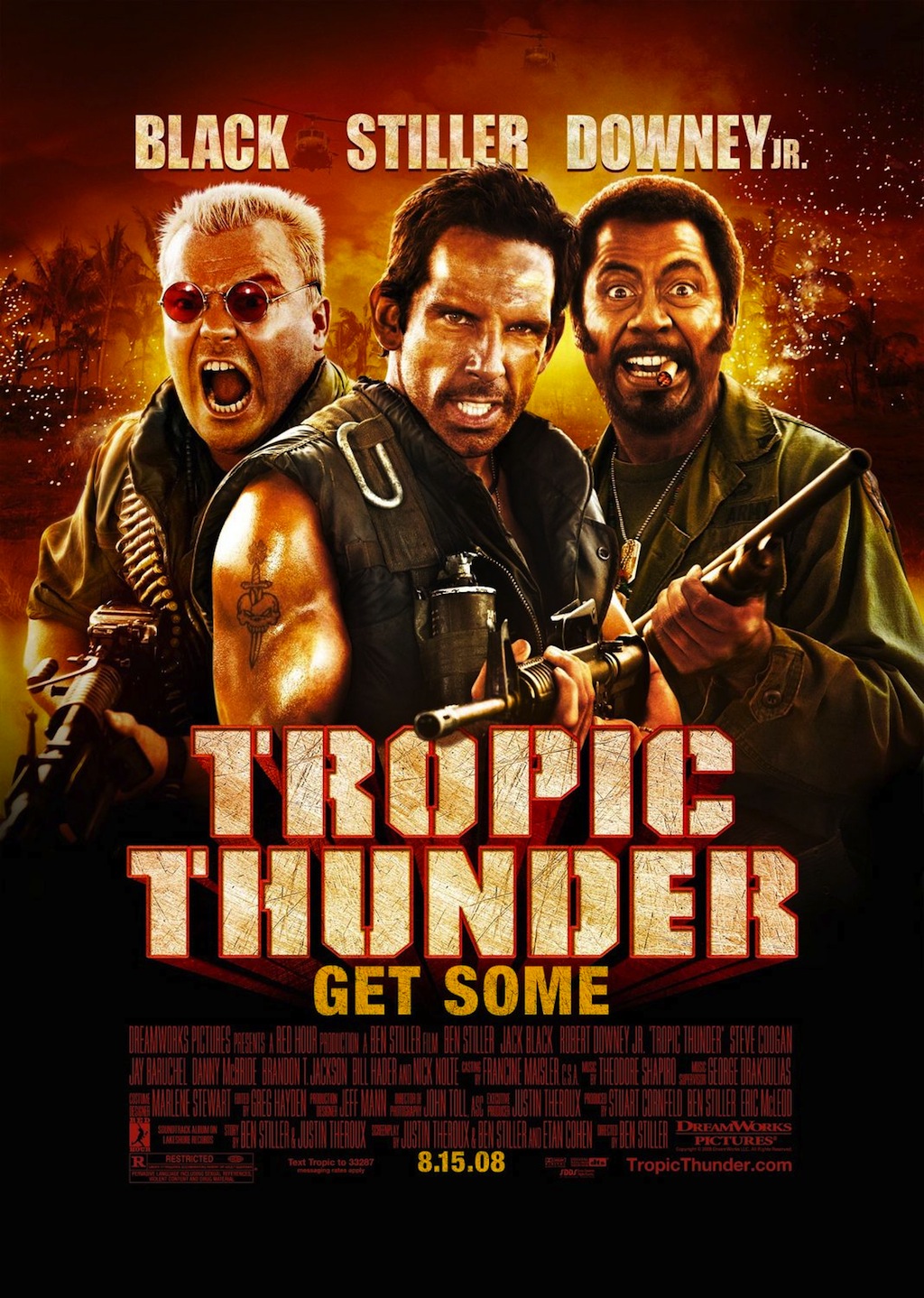 Tropic Thunder poster