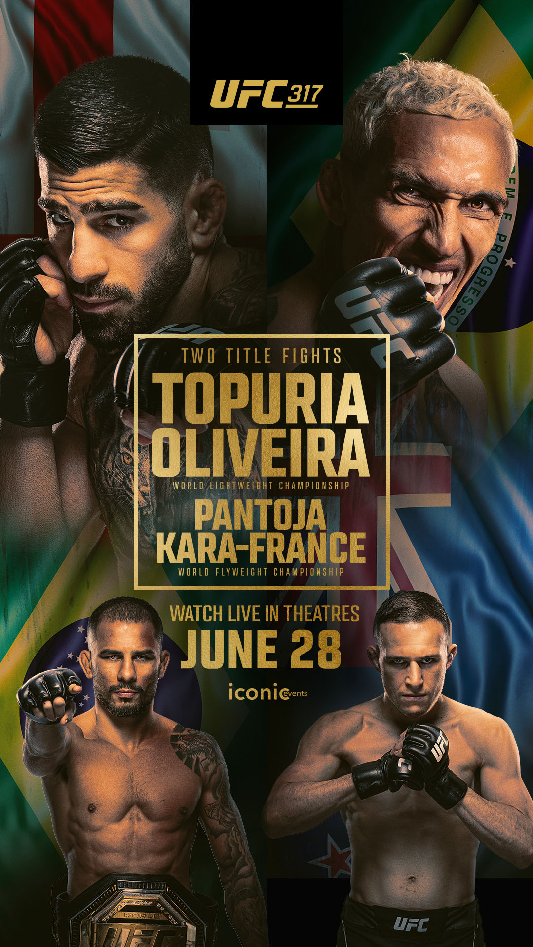 UFC 317: Topuria vs. Oliveira
