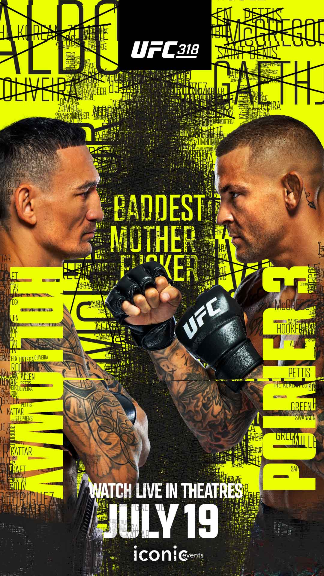 UFC 318: Holloway vs. Poirier 3