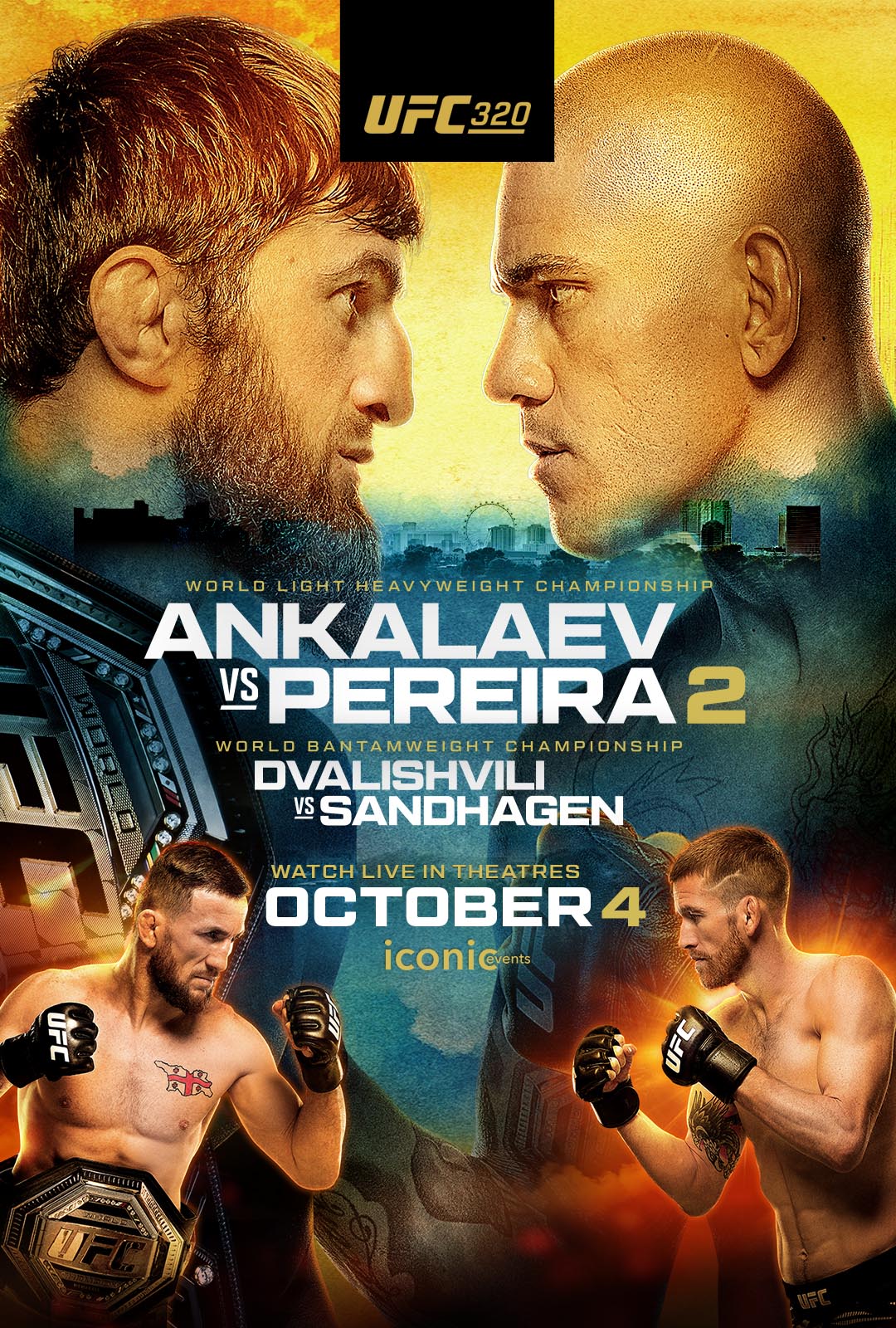UFC 320: Ankalaev vs. Pereira 2