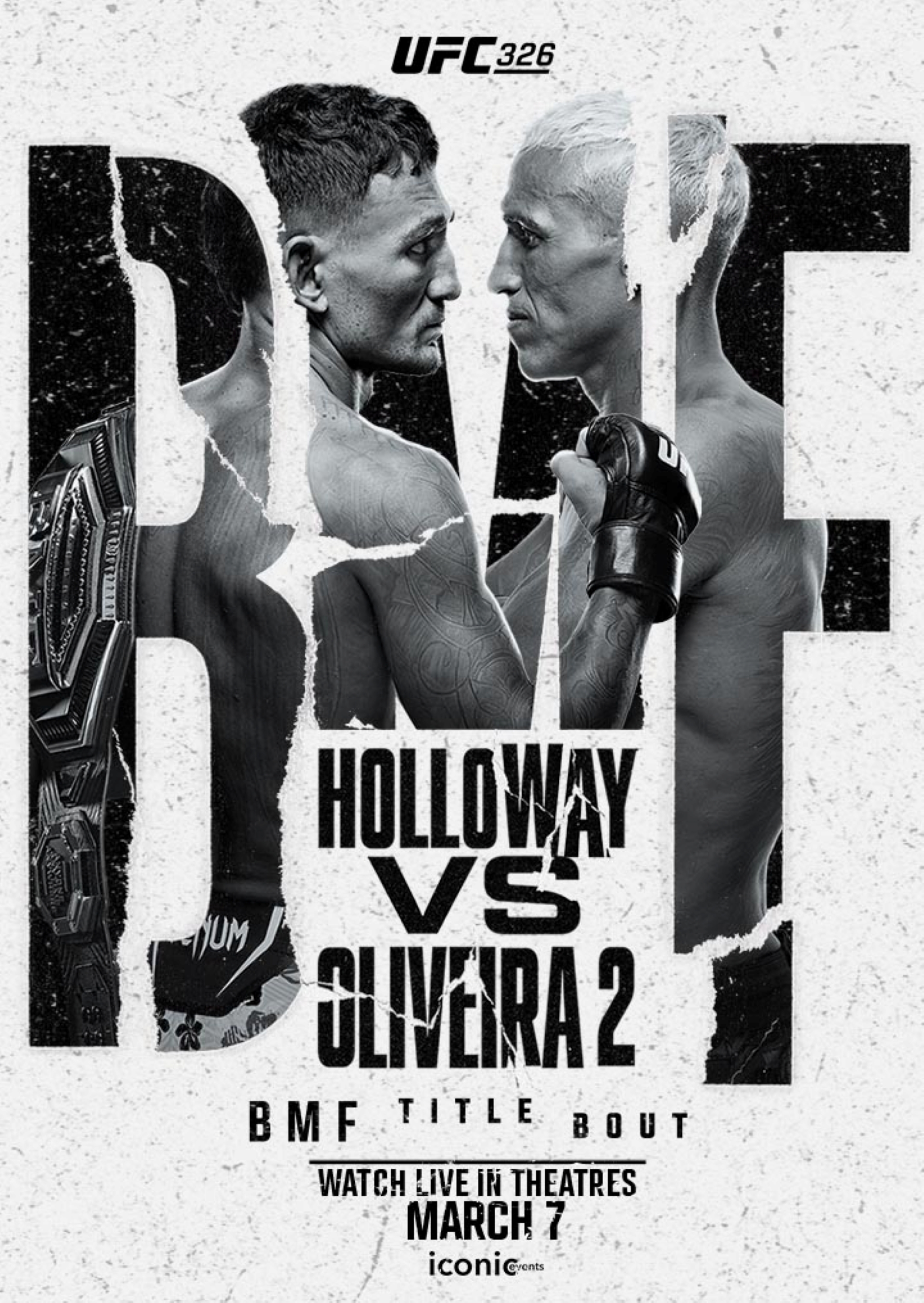 UFC 326: Max Holloway vs. Charles Oliveira 2