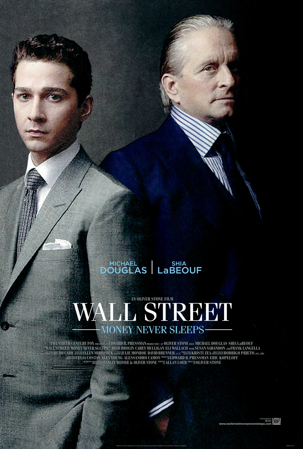 Wall Street 2: Money Never Sleeps poster