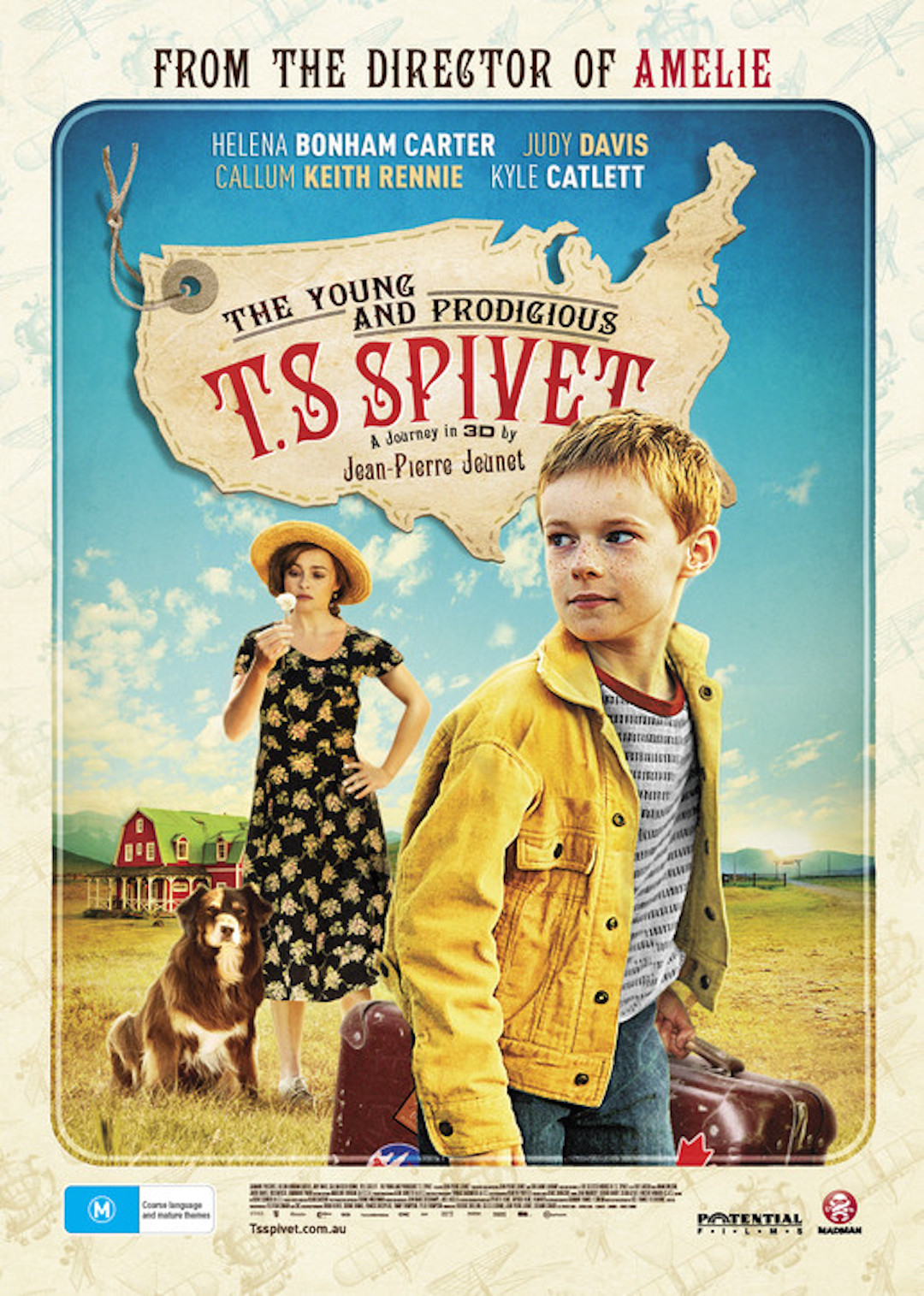 The Young and Prodigious T.S. Spivet poster
