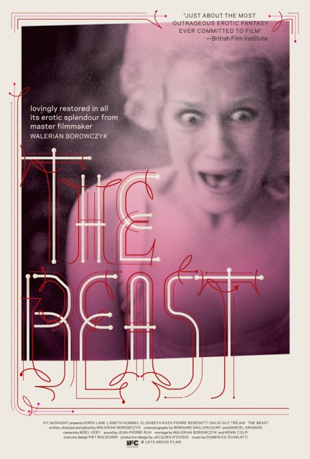 La Bete poster