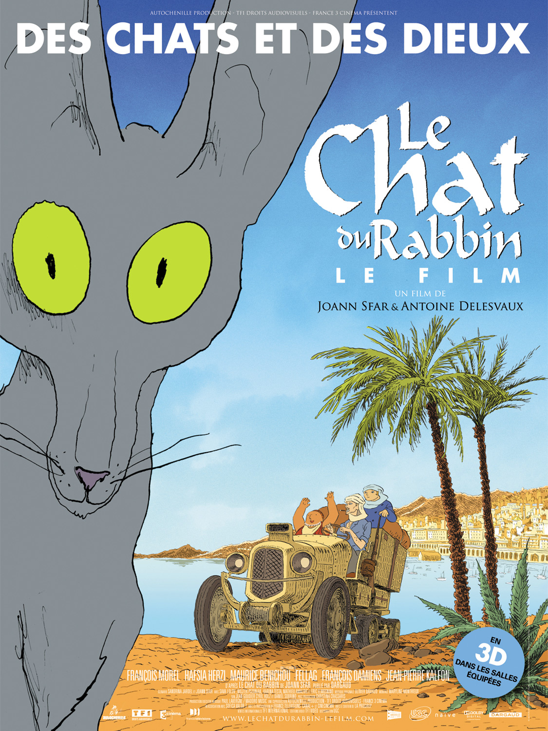 Le chat du rabbin poster