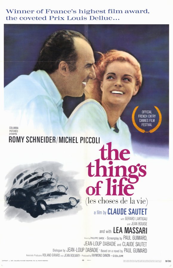Les choses de la vie poster