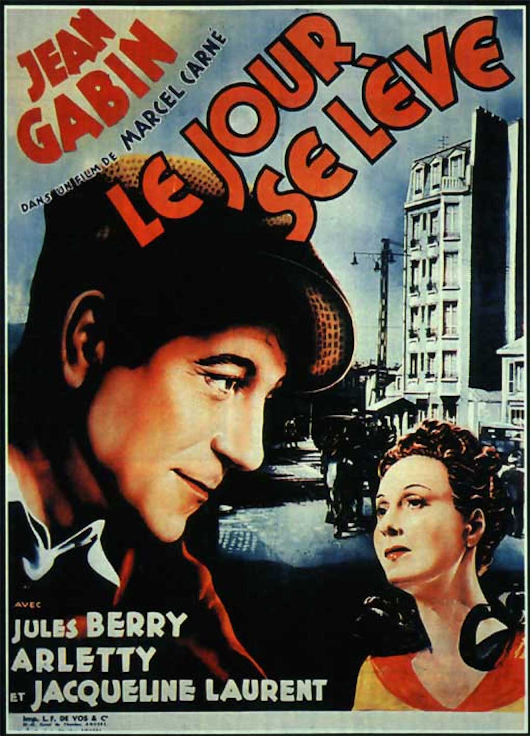 Le jour se leve poster