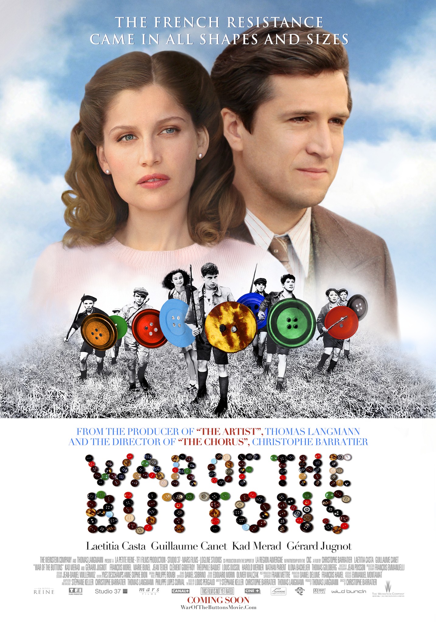 La nouvelle guerre des boutons poster