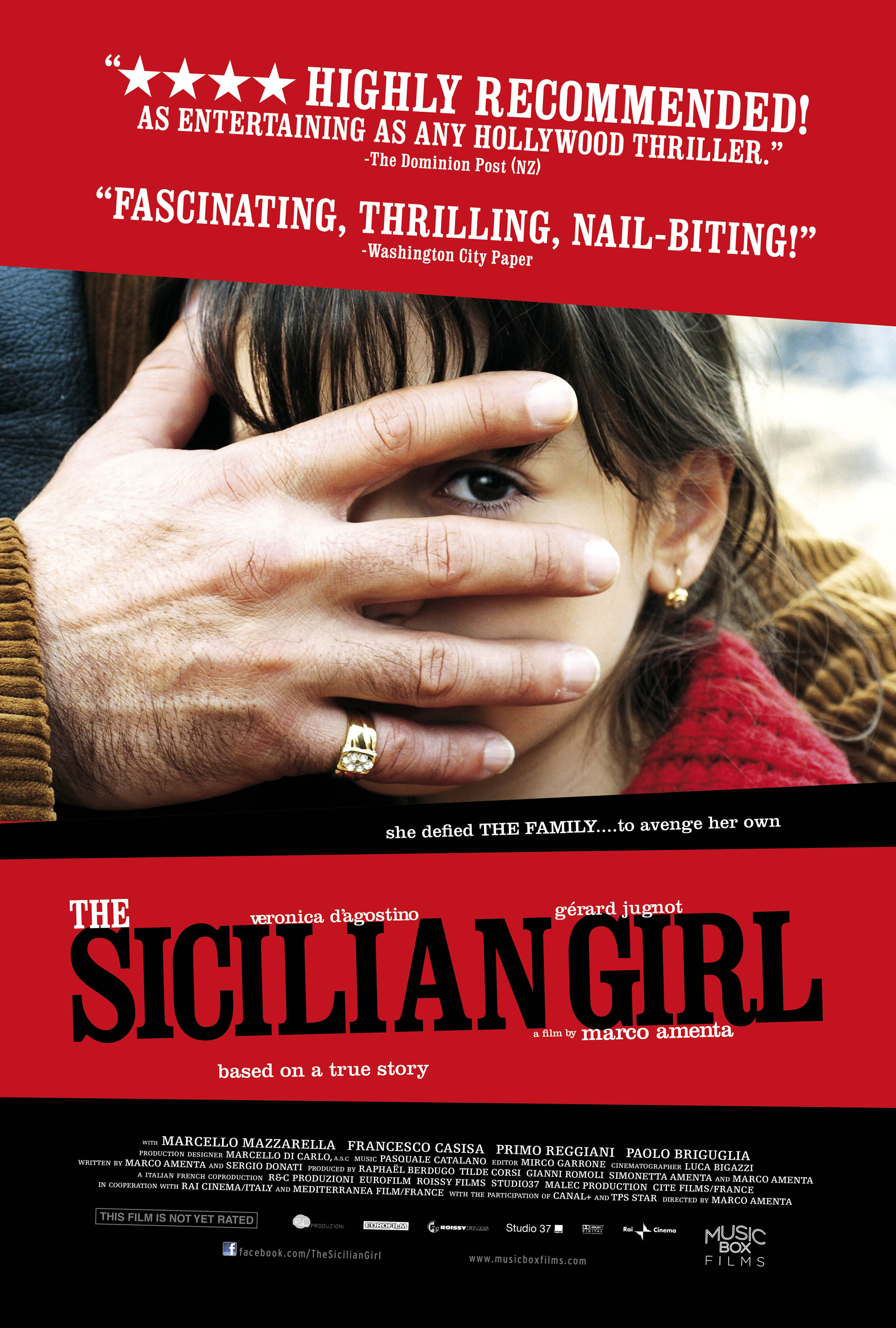 La siciliana ribelle poster