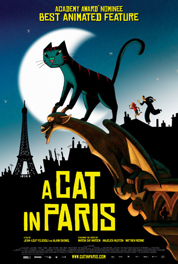 Une vie de chat poster